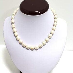 Handmade 10 x 6 mm Off White Fresh Water Pearl